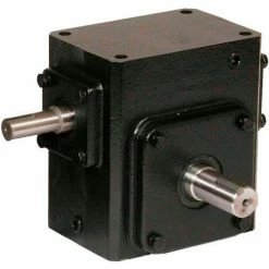 Worldwide Electric Corporation Worldwide HdRS262-10/1-R Cast Iron Right Angle Worm Gear Reducer 10:1 Ratio